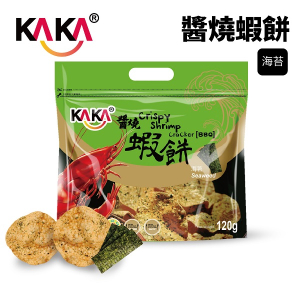 卡卡醬燒蝦餅-海苔 120g (特價不計入積分)