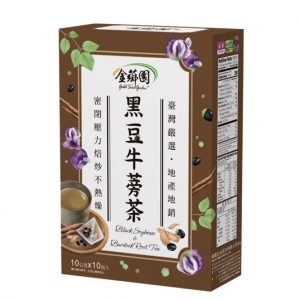 【兩盒特價$15.99】金薌園黑豆牛蒡茶包 (10入/盒)