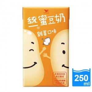 統一蜜豆奶-雞蛋口味 250ml