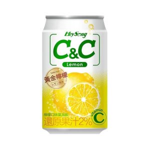 C&C黃金檸檬氣泡飲 330ml