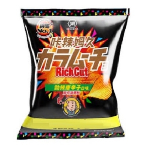 卡辣姆久-勁辣唐辛子洋芋片(厚片) 28g